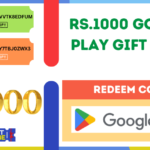 Rs.1000 Free Google Play Redeem Codes