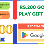 Rs.200 Free Google Play Redeem Codes