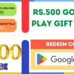Rs.500 Google Play Gift Cards Giveaway