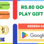 Rs.80 Google Play Redeem Codes Giveaway