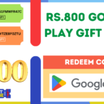 Rs.800 Google Play Gift Card Codes Giveaway