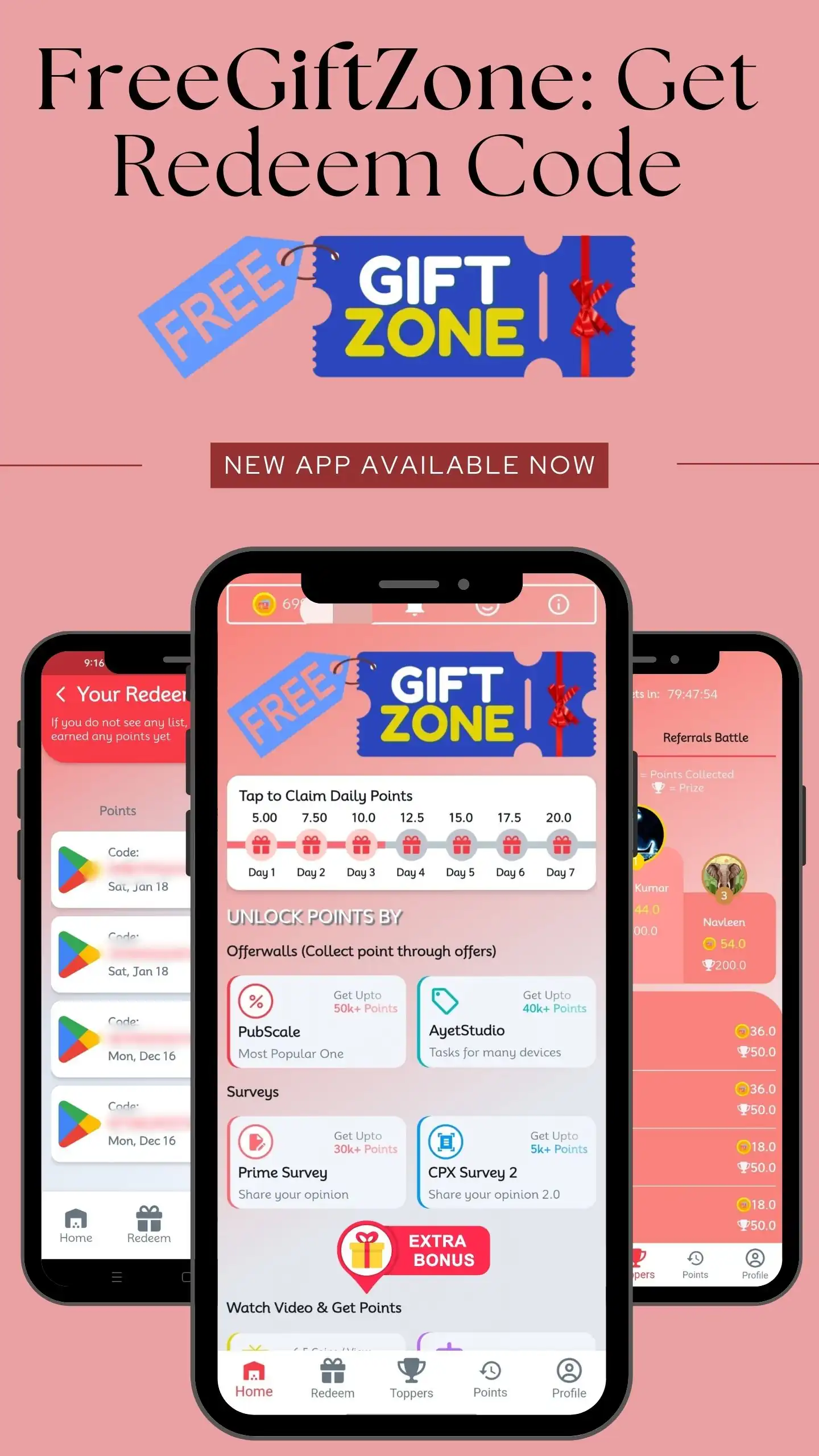 Freegiftzone-app-overview Freegiftzone App Overview