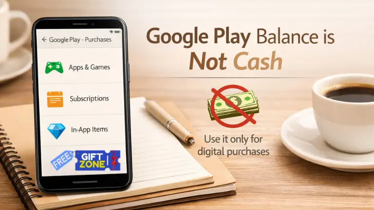 Google Play Balance Does Not Behave Like Cash
